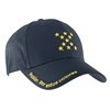 Imagen de Gorro con visera, negro amarillo