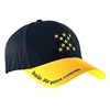 Imagen de Gorro con visera, negro amarillo