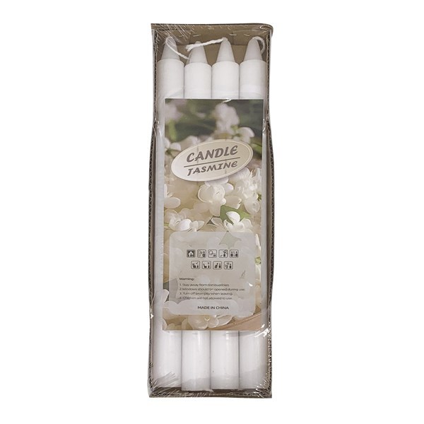 Imagen de Vela blanca x4, en caja