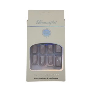 Imagen de Uñas postizas adhesivas, PACK x12, varios colores