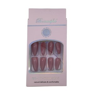 Imagen de Uñas postizas adhesivas, PACK x12, varios colores