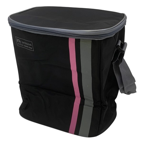 Imagen de Bolsa lunchera de poliéster con asa, varios colores