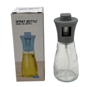 Imagen de Condimentero pulverizador de vidrio, 170ml, para aceite o vinagre, en caja