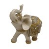 Imagen de Adorno de resina elefante, blanco, en caja