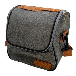 Imagen de Bolsa lunchera de tela, aislante térmico, con cierre, varios colores