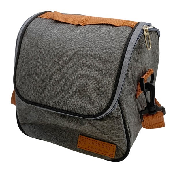 Imagen de Bolsa lunchera de tela, aislante térmico, con cierre, varios colores