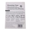 Imagen de Cinta doble faz blanca, 3mx1,8cm, en blister