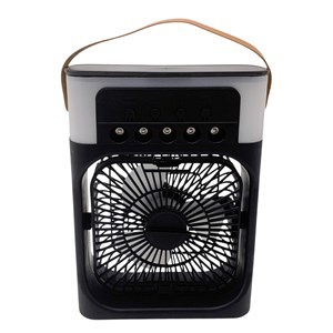 Imagen de Ventilador mini con humidificador, funciona conectado a USB, en caja