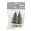 Imagen de Adorno árbol navideño para mesa, x2 en bolsa
