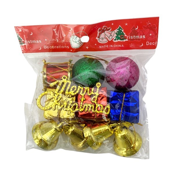 Imagen de Adorno navideño surtido x11, en bolsa
