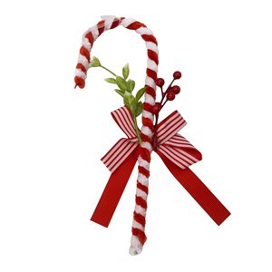 Imagen de Adorno navideño bastón, en bolsa