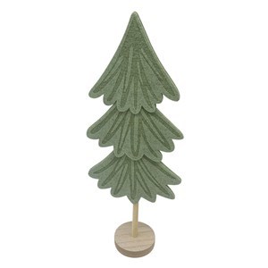 Imagen de Adorno árbol navideño para mesa, de fieltro