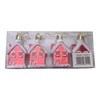 Imagen de Adorno navideño casa x4, en caja