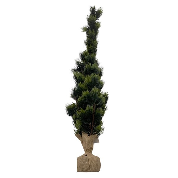 Imagen de Árbol navideño frondoso, 134 ramas 115cm, con base de arpillera