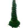 Imagen de Árbol navideño 150cm, espiral plegable, pie de plástico, 2 colores