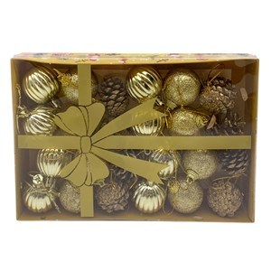 Imagen de Adorno navideño surtido x24, en caja