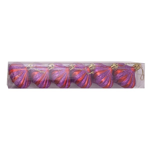 Imagen de Adorno navideño gota ancha x6, en caja
