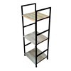 Imagen de Mueble estantería de hierro y MDF, 3 estantes, en caja, Berlina Home