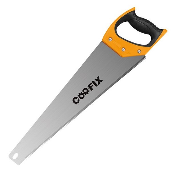 Imagen de Serrucho carpintero de mano, 16", mango de plástico, Coofix