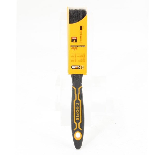 Imagen de Pincel mango de plástico y cerdas nylon, para pintura al aceite, 1", Coofix