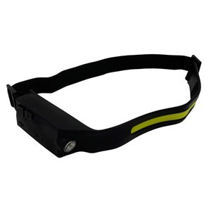 Imagen de Linterna para cabeza 50+1 led, recarga USB, en caja