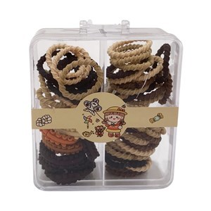 Imagen de Gomita para pelo, en caja, PACK x12