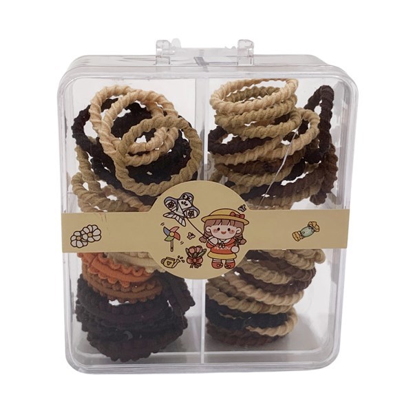 Imagen de Gomita para pelo, en caja, PACK x12