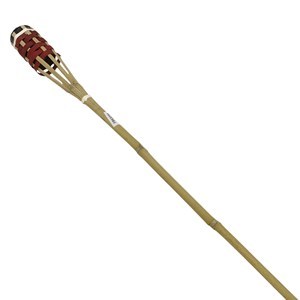 Imagen de Antorcha de bambú para aceite, grande, para jardín