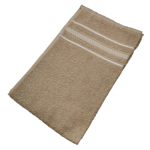 Imagen de Toalla de mano, 100% algodón, 40x65cm, 280g, beige, Berlina by Teka