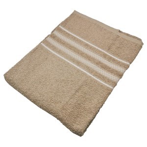 Imagen de Toalla de baño, 100% algodón, 65x130cm, 280g, beige, Berlina by Teka