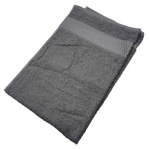 Imagen de Toalla de mano, 100% algodón, 45x70cm, 360g, gris, Berlina by Teka