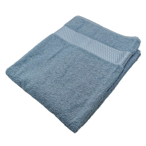 Imagen de Toalla de baño, 100% algodón, 70x130cm, 360g, celeste, Berlina by Teka