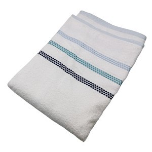 Imagen de Toalla de baño, 100% algodón, 70x140cm, 450g, blanco, Berlina by Teka