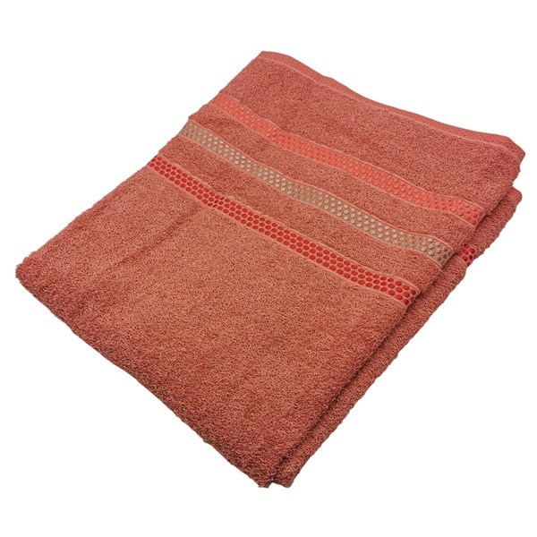 Imagen de Toalla de baño, 100% algodón, 70x140cm, 450g, anaranjado, Berlina by Teka