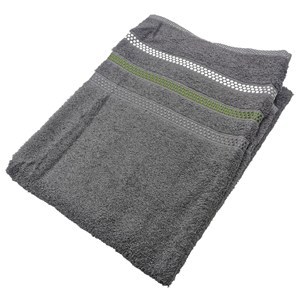Imagen de Toalla de baño, 100% algodón, 70x140cm, 450g, gris, Berlina by Teka