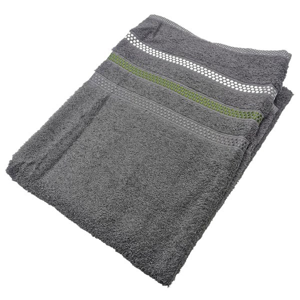Imagen de Toalla de baño, 100% algodón, 70x140cm, 450g, gris, Berlina by Teka