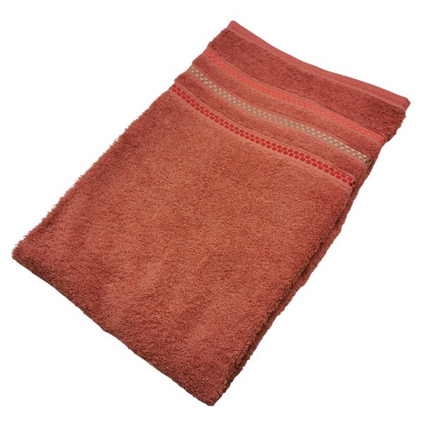 Imagen de Toalla de mano, 100% algodón, 45x75cm, 450g, salmón, Berlina by Teka