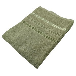 Imagen de Toalla de baño, 100% algodón, 70x140cm, 450g, verde, Berlina by Teka
