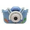 Imagen de Cámara de fotos digital, con grabadora, juegos, música, HD, celeste, en caja