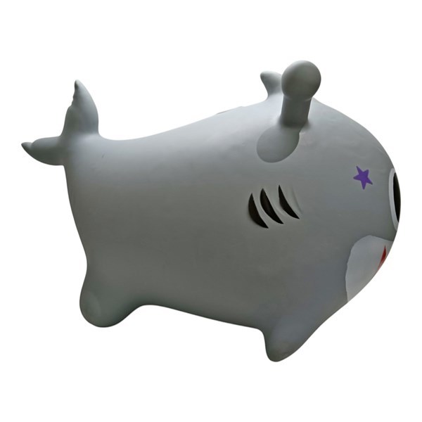 Imagen de Inflable saltarín tiburón con luz y sonido, 2 colores