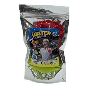 Imagen de Bombitas de agua x4, reutilizable, de silicona, en bolsa