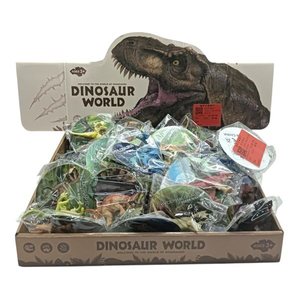 Imagen de Dinosaurio de goma, mini, CAJA x36, varios modelos