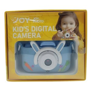 Imagen de Cámara de fotos digital, con grabadora, juegos, música, HD, celeste, en caja