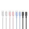 Imagen de Cable USB Lightning a USB tipo C 1m, varios colores, KLGO en caja