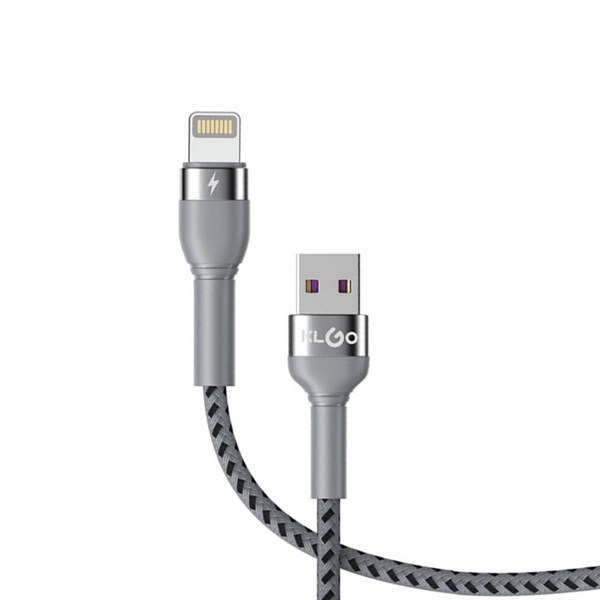 Imagen de Cable USB-Lightning reforzado 1m, varios colores, KLGO, en caja