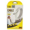 Imagen de Cable USB-C 2m, varios colores, KLGO, en caja