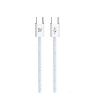 Imagen de Cable USB entrada y salida tipo C, varios colores, KLGO en caja