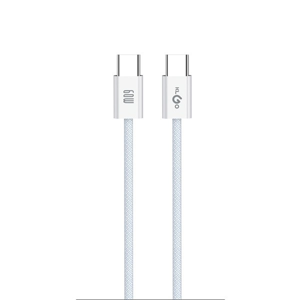 Imagen de Cable USB entrada y salida tipo C, varios colores, KLGO en caja