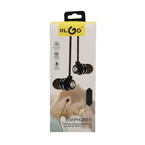 Imagen de Auriculares con cable auxiliar 3.5mm, varios colores, KLGO en caja