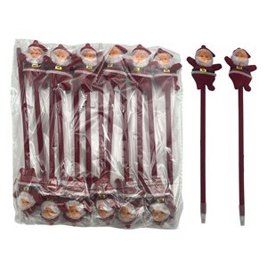 Imagen de Lapicera con aplique Papá Noel, PACKx12